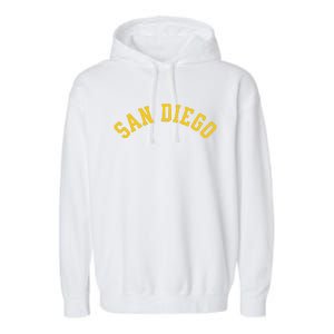 San Diego Garment-Dyed Fleece Hoodie