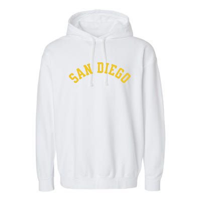 San Diego Garment-Dyed Fleece Hoodie