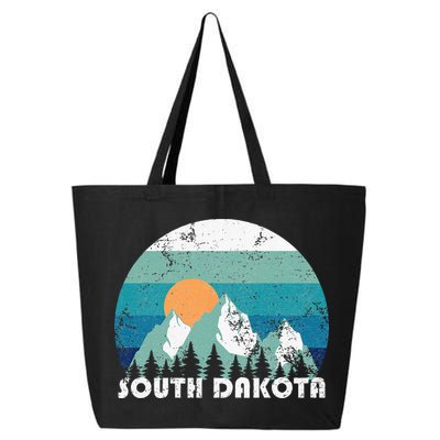 South Dakota State Retro Vintage 25L Jumbo Tote