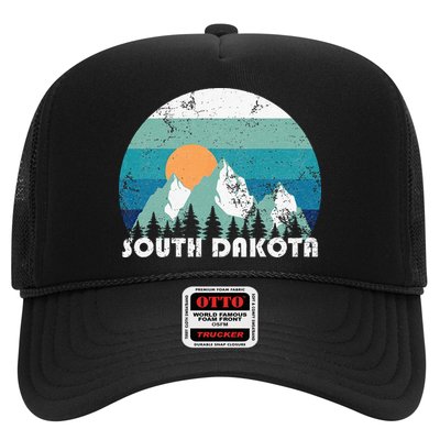 South Dakota State Retro Vintage Trucker Hat