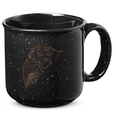 Sweet Dog Sleeping On Moon 15oz Campfire Ceramic Mug