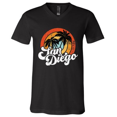 San Diego San Diego Gift San Diego Lover V-Neck T-Shirt