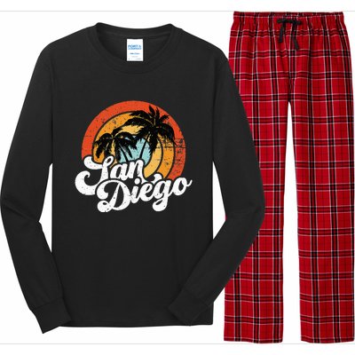 San Diego San Diego Gift San Diego Lover Long Sleeve Pajama Set