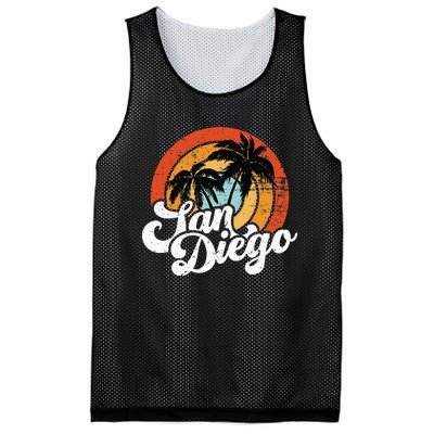 San Diego San Diego Gift San Diego Lover Mesh Reversible Basketball Jersey Tank