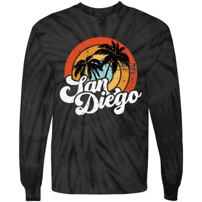 San Diego San Diego Gift San Diego Lover Tie-Dye Long Sleeve Shirt