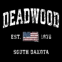 South Dakota Sd Vintage American Flag Sports Design Kids T-Shirt