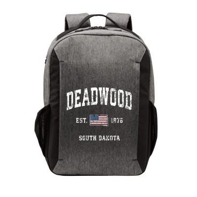 South Dakota Sd Vintage American Flag Sports Design Vector Backpack
