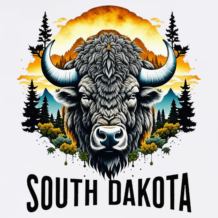 South Dakota Baby Bodysuit