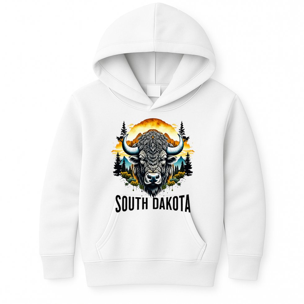 South Dakota Kids Hoodie