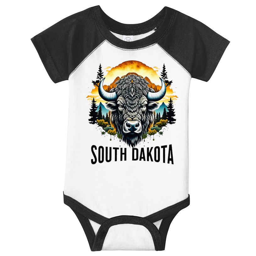 South Dakota Infant Baby Jersey Bodysuit