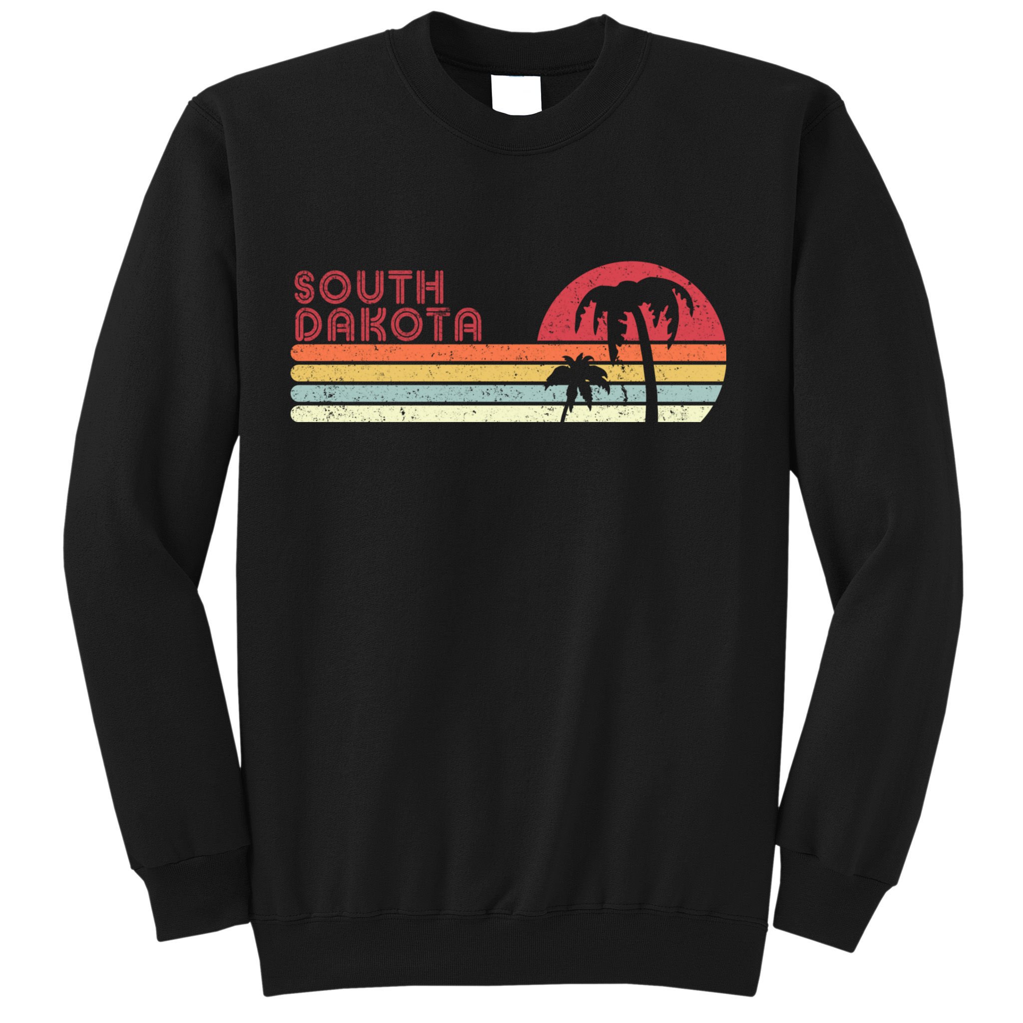 South Dakota Shirt. Retro Style SD, USA Sweatshirt
