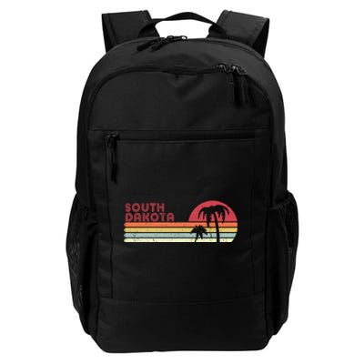 South Dakota Shirt. Retro Style SD, USA Daily Commute Backpack