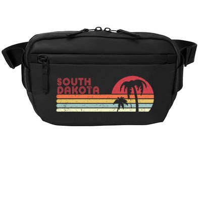 South Dakota Shirt. Retro Style SD, USA Crossbody Pack