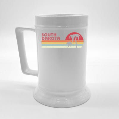 South Dakota Shirt. Retro Style SD, USA Beer Stein