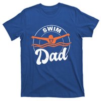 Swim Dad Swim Athlete Swimmer Father Swimming Cute Gift T-Shirt