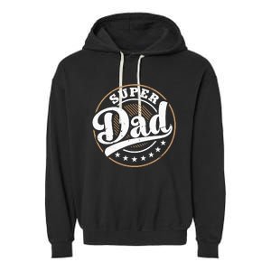 Super Dad Garment-Dyed Fleece Hoodie