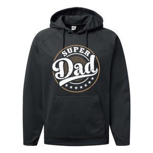 Super Dad Performance Fleece Hoodie