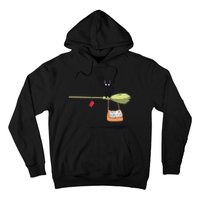 Studio Delivery Service Jiji Black Cat Anime Hoodie