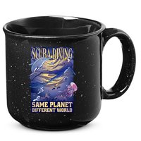 Scuba Diving Same Planet Different World 15oz Campfire Ceramic Mug