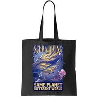 Scuba Diving Same Planet Different World Bag