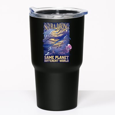 Scuba Diving Same Planet Different World Tumbler
