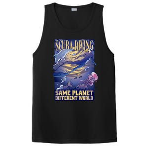 Scuba Diving Same Planet Different World PosiCharge Competitor Tank