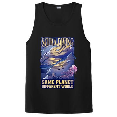 Scuba Diving Same Planet Different World PosiCharge Competitor Tank