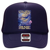 Scuba Diving Same Planet Different World Trucker Hat