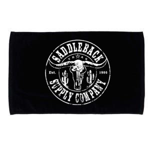 Saddleback Desert Skull White Logo Lightweight Microfiber Hand Towel