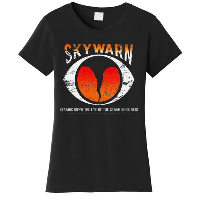 Skywarn Distressed Women's T-Shirt