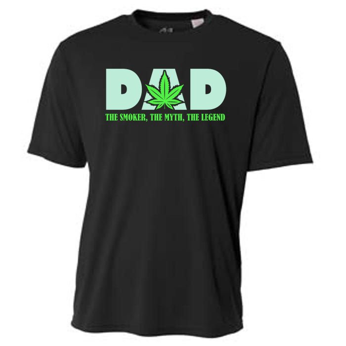 Smoking Dad Cooling Performance Crew T-Shirt