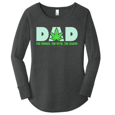 Smoking Dad Women's Perfect Tri Tunic Long Sleeve Shirt