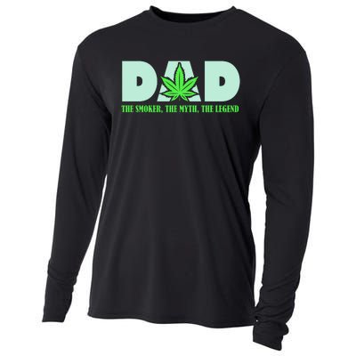 Smoking Dad Cooling Performance Long Sleeve Crew