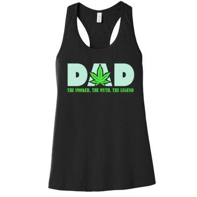 Smoking Dad Women's Racerback Tank