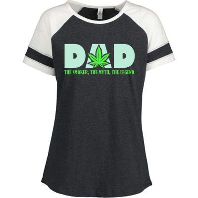 Smoking Dad Enza Ladies Jersey Colorblock Tee