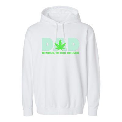 Smoking Dad Garment-Dyed Fleece Hoodie