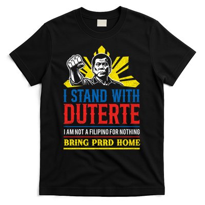 Support Duterte – Stand with Duterte Against ICC Charges T-Shirt