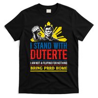 Support Duterte – Stand with Duterte Against ICC Charges T-Shirt