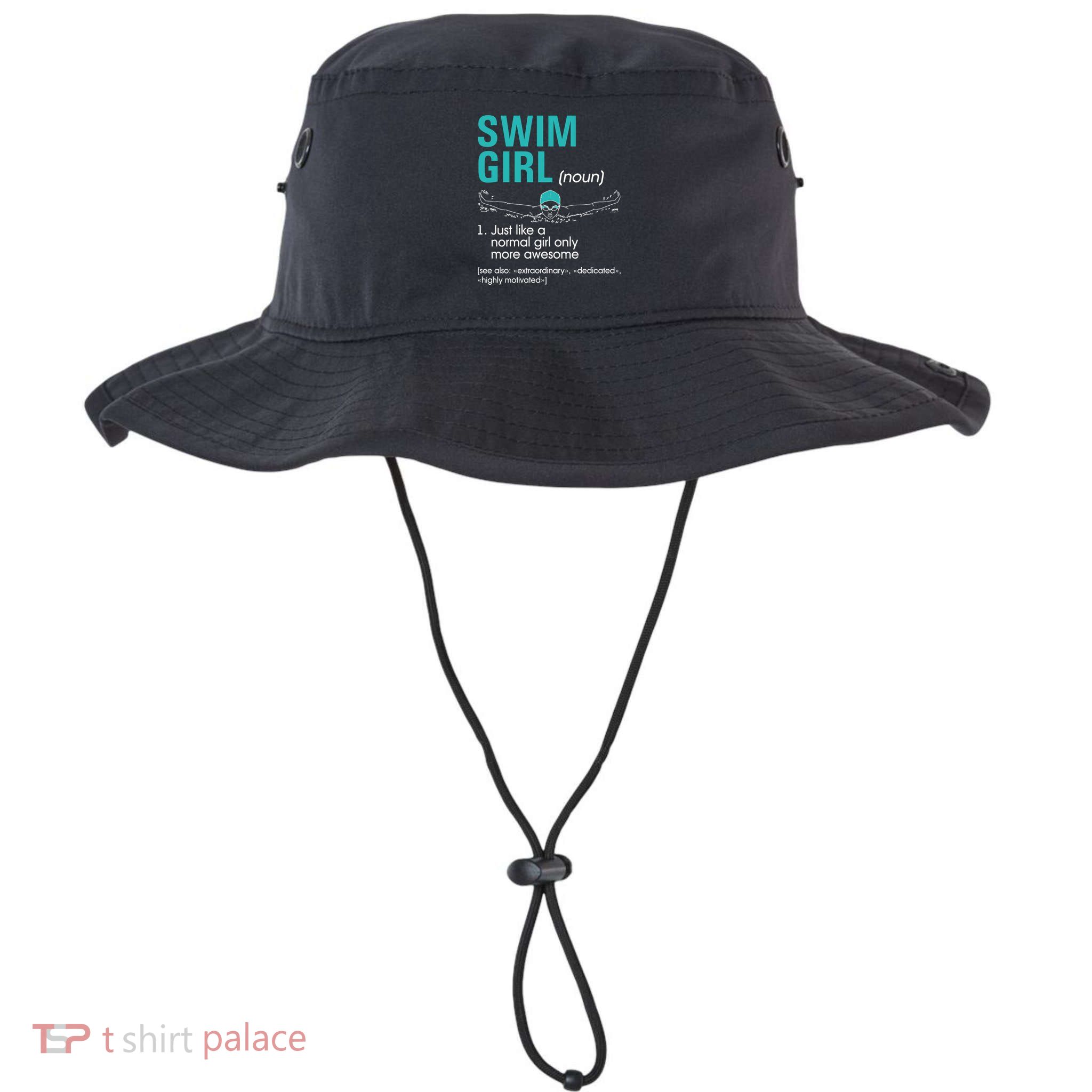 Swim Definition Super Cute Swimming Swimmers Gift Bucket Hat