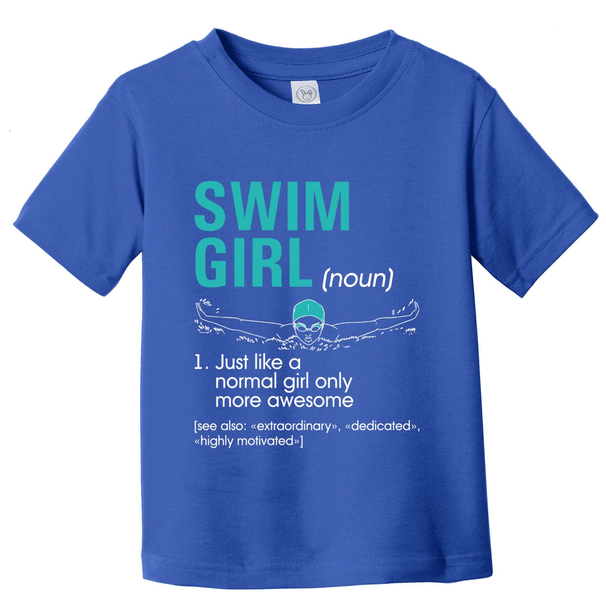 Swim Definition Super Cute Swimming Swimmers Gift Toddler T-Shirt
