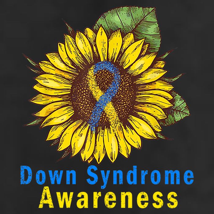 Sunflower Down Syndrome Awareness Adult Drive Performance Visor