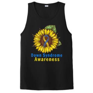 Sunflower Down Syndrome Awareness PosiCharge Competitor Tank