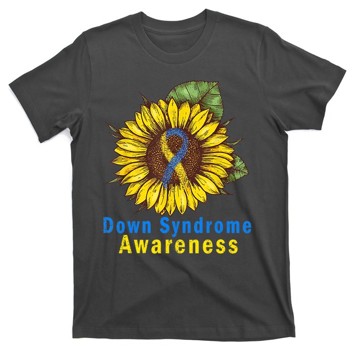 Sunflower Down Syndrome Awareness T-Shirt