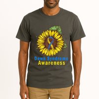 Sunflower Down Syndrome Awareness Tall T-Shirt