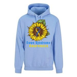 Sunflower Down Syndrome Awareness Unisex Surf Hoodie