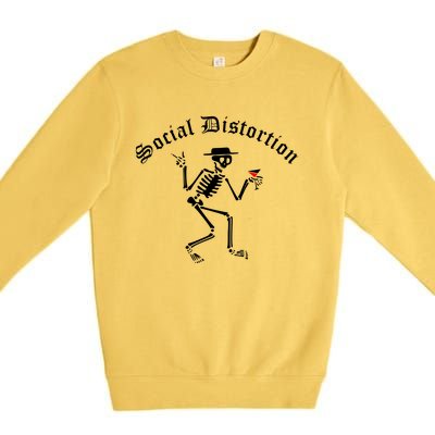 Social Distortion Skeleton Premium Crewneck Sweatshirt