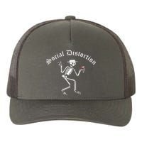 Social Distortion Skeleton Yupoong Adult 5-Panel Trucker Hat