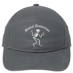 Social Distortion Skeleton 7-Panel Snapback Hat