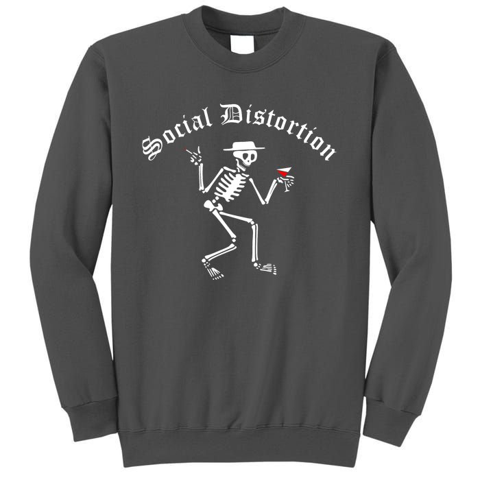 Social Distortion Skeleton Tall Sweatshirt