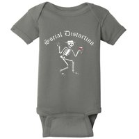 Social Distortion Skeleton Baby Bodysuit